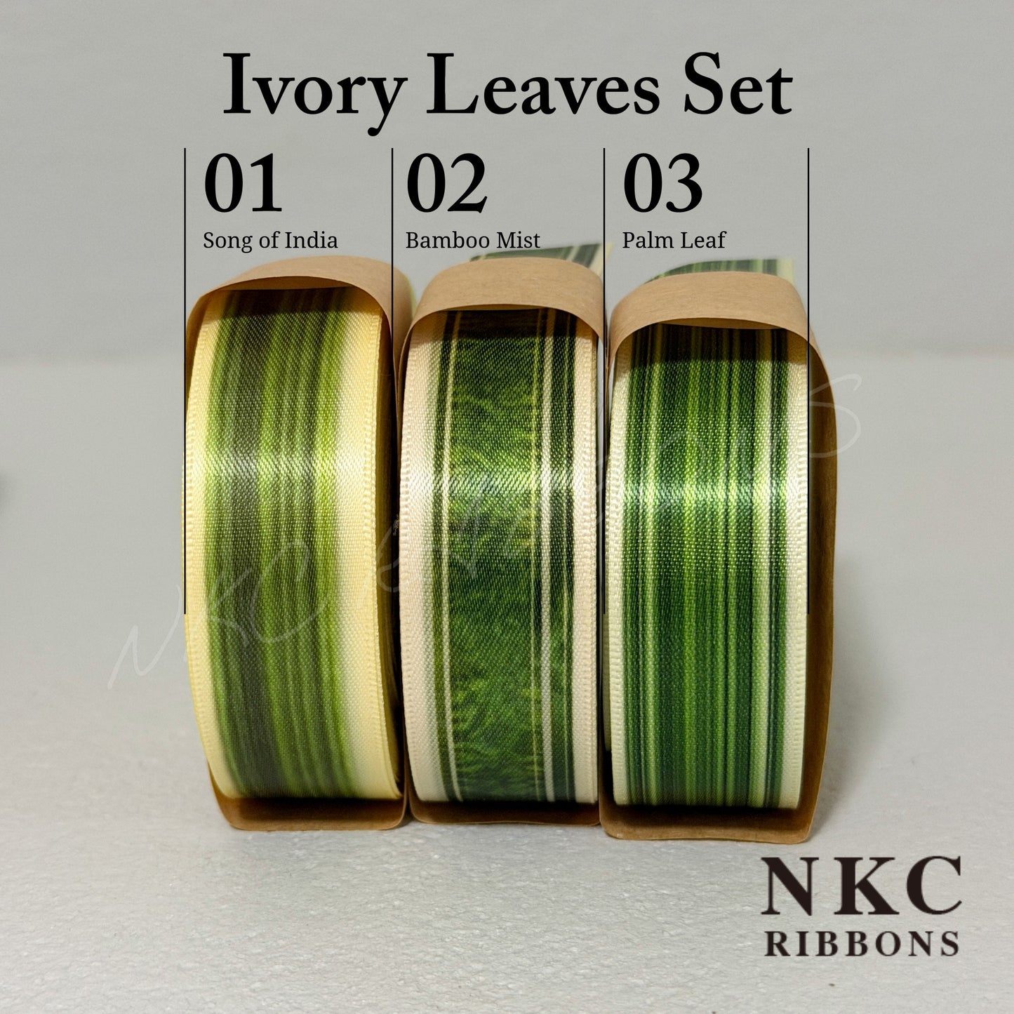 Ivory Leaves Set