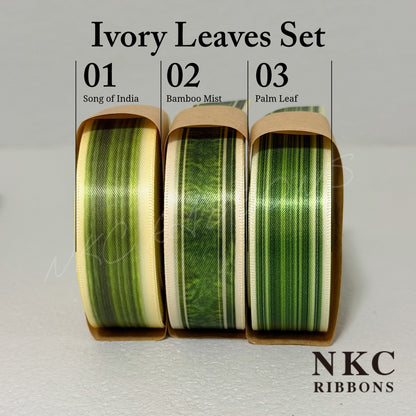 Ivory Leaves Set