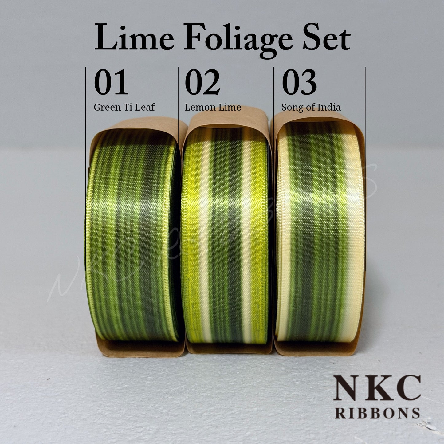 Lime Foliage Set
