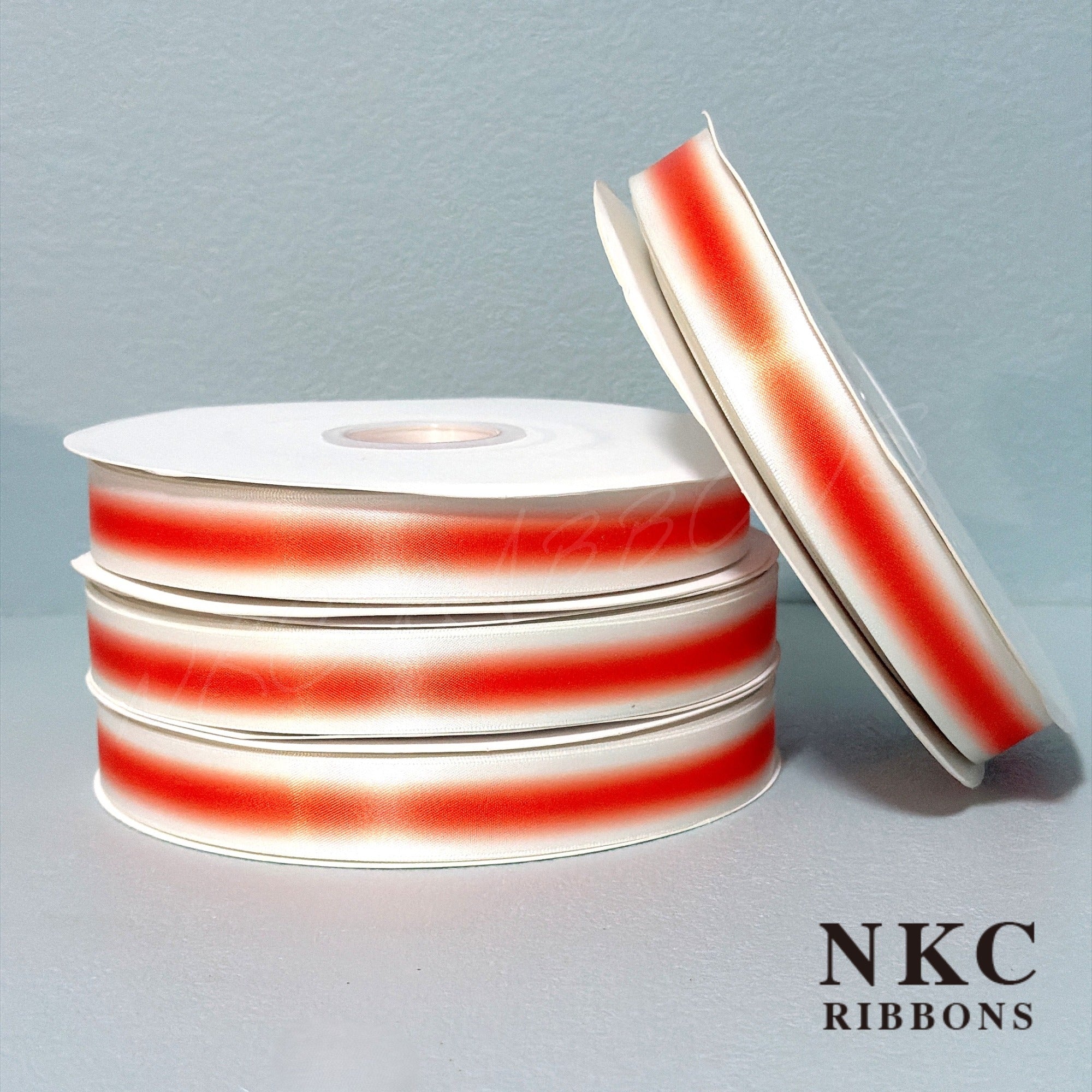 Autumn Orange Fade Ribbon 7/8