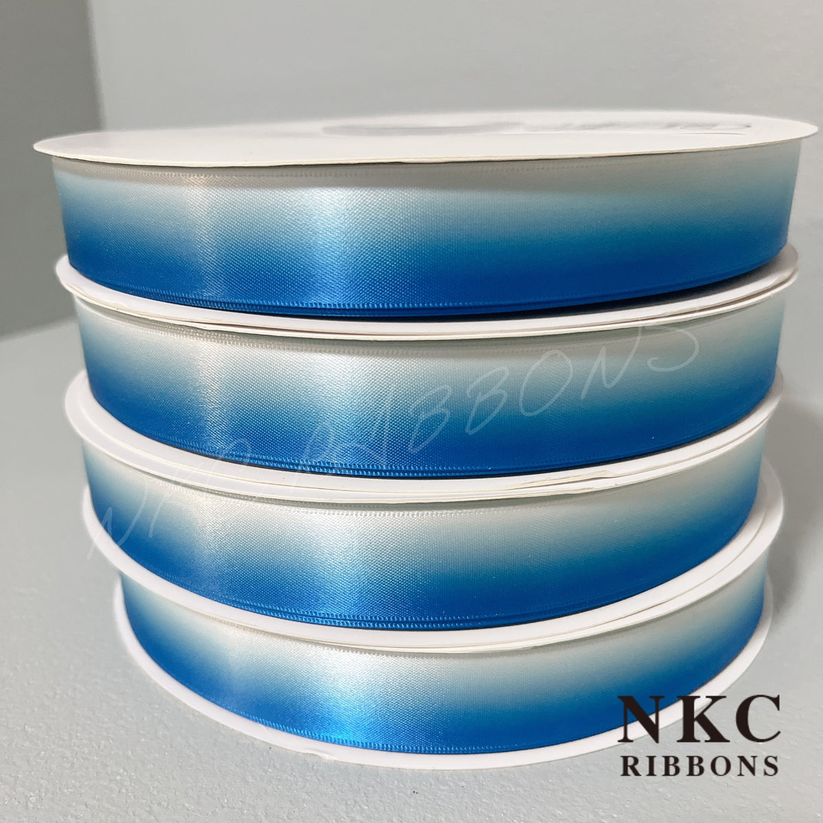 Blue/White Ombre