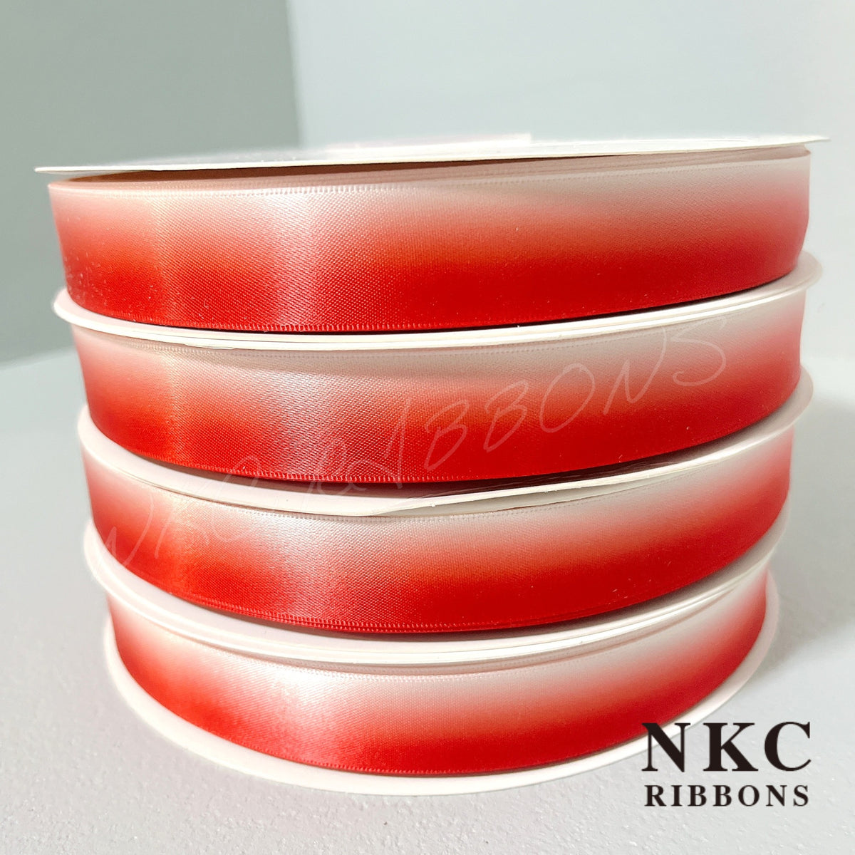 Red/White Ombre