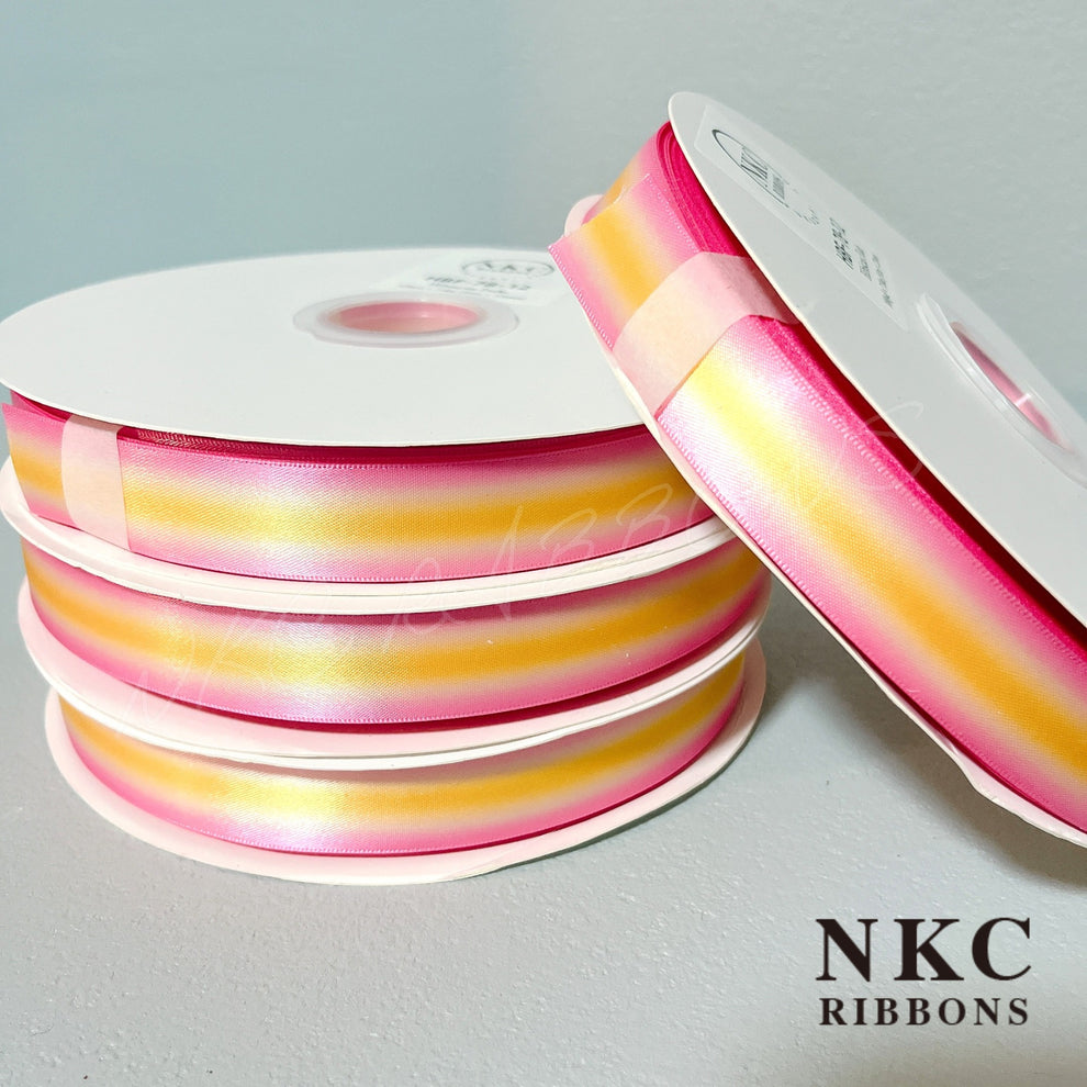 Fade Ribbon Designs Hibiscus Fade Ribbon 7/8