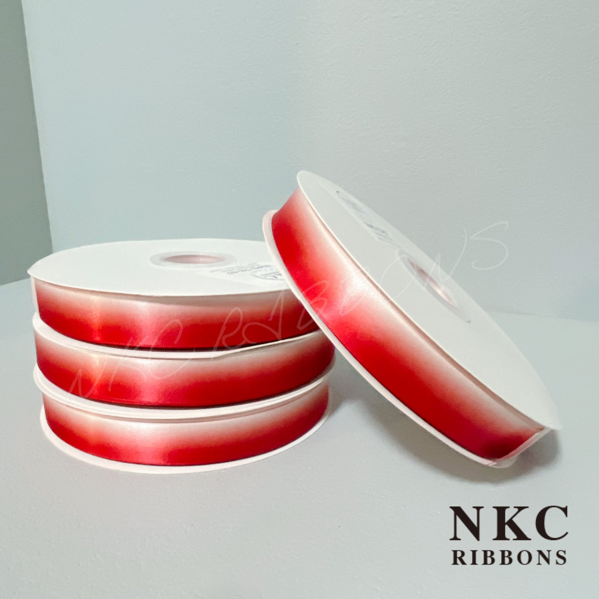 Red/White Ombre
