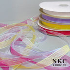【5/8 Organza Corsage Ribbon】Maize Iridescent