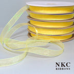 【5/8 Organza Corsage Ribbon】Maize Iridescent