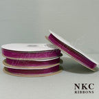 【5/8 Organza Corsage Ribbon】Rose Iridescent