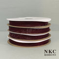 Burgundy Metallic Edge