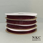 Burgundy Metallic Edge