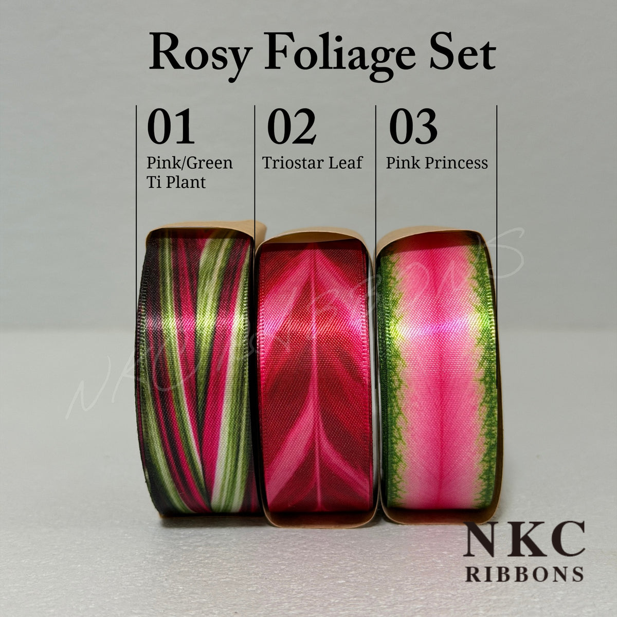Rosy Foliage Set