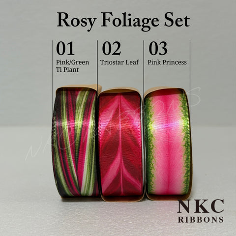 Rosy Foliage Set