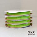 【5/8 Organza Corsage Ribbon】Lime Iridescent